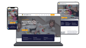 Nasze realizacje - podgląd stron WWW matrixenglish.pl